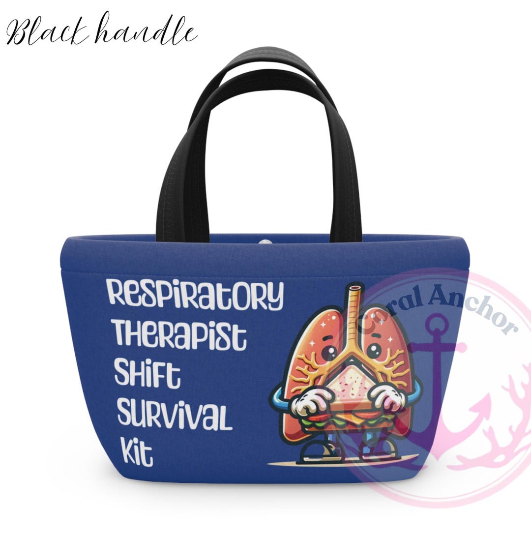 Respiratory Therapist Lunch Bag - Gift for Respiratory Student ...
