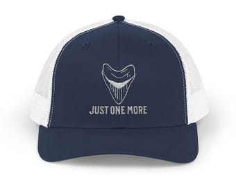 Shark Tooth Hunter Snapback Cap - Hat for Megalodon Shark Tooth Collectors