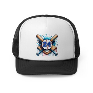 Baseball Hat with Custom Jersey Number, Personalized Baseball Cap, Sports Fan Gift, Baseball Mom Hat