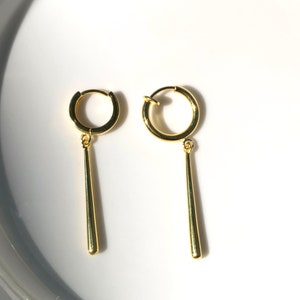 Zoro earrings 14k gold Zoro cosplay 100% real S925 sliver,Not allergic image 4