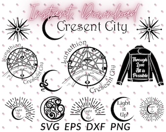 Città della mezzaluna SVG