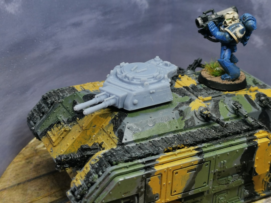 Chimera Turret & Twin Bolter Cannon Warhammer Compatible - Etsy