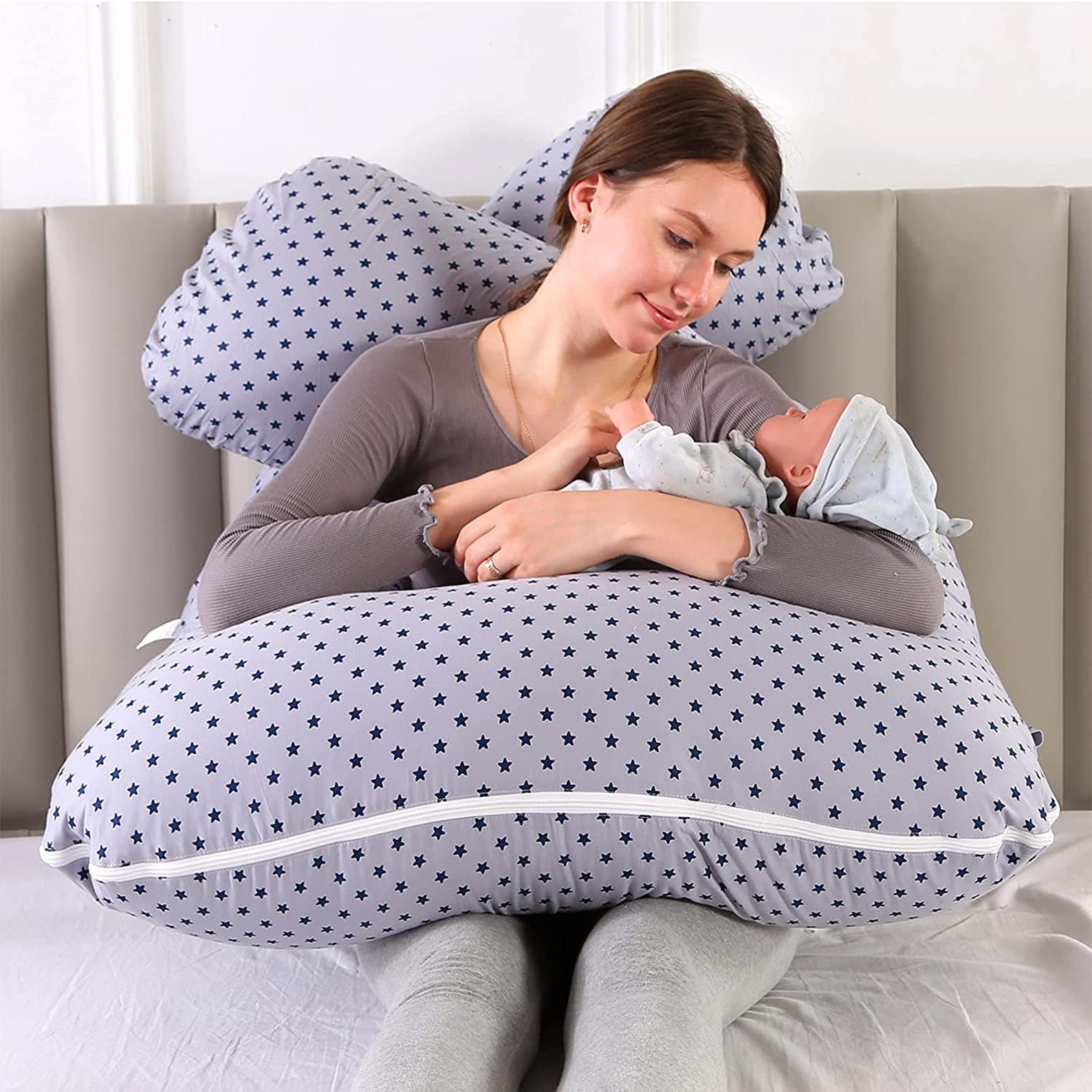 Organic Pregnancy Pillow / Hypoallergenic Pregnancy Pillow / Etsy