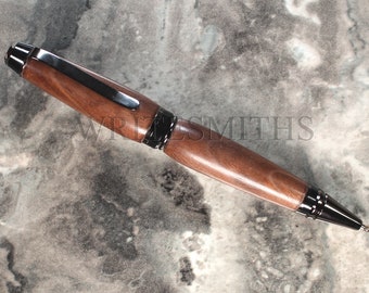 Exotic Wood Pen, Rosewood Cigar-Style Pen, Handmade Pen, Custom Pen, Luxury Pen, Wood Pen, Refillable Pen, Parker Pen