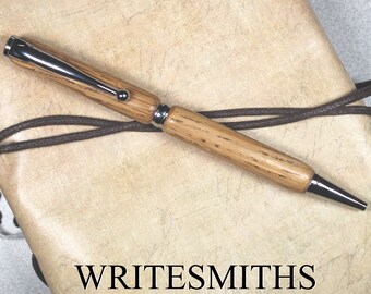 Custom Refillable Oak Pen