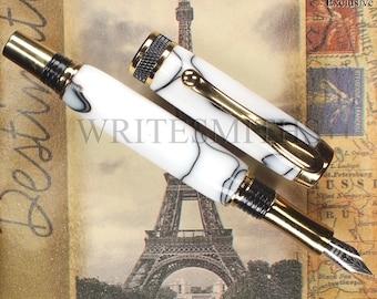Vintage Handmade Convertible Fountain Pen, Postable Fountain Pen