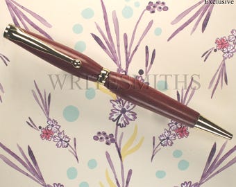 Natural Purpleheart Wood Handmade Pen, Executive Pen, Refillable Cross Pen