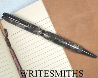 Slimline Pen, Refillable Pen, Cross Pen, Camouflage Pen, Custom Pen, Luxury Pen, Handmade Pen