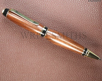 Rosewood Handmade Cigar Pen, Refillable Parker Pen, Cigar Ballpoint Pen