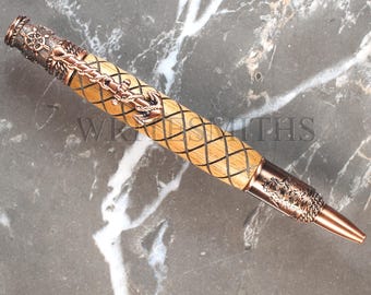 Nautical Themed Handmade Ballpoint Pen, Teak Pen, Parker Pen, Custom Pen - 21.126