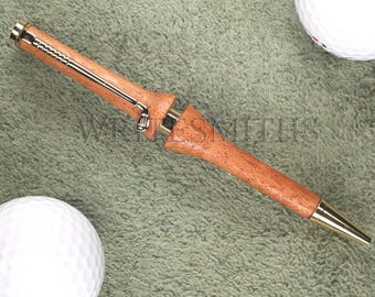 Handmade Mahogany Golf Pen - Refillable