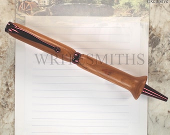 Michigan Cherry Wood Pen, Handmade Ergonomic Pen