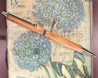 Olivewood Mechanical Pencil, Custom Mechanical Pencil, Mechanical Pencil, Handmade Mechanical Pencil, Refillable Pencil