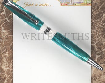 Ergonomic Handmade Ballpoint Pen, Refillable Cross Pen