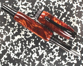 Hand-turned Postable Fountain Pen