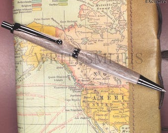 Handmade Walnut Mechanical Pencil, Custom Mechanical Pencil, Refillable Pencil