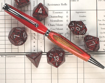 Ergonomic Hand-turned Refillable Cross Pen