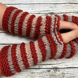 Fingerless gloves Arm warmers Womens Fingerless Chunky Gloves Wrist warmers Hand warmers image 1