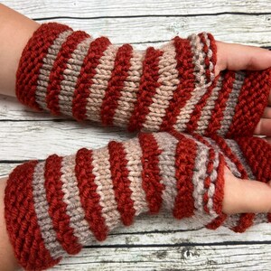 Fingerless gloves Arm warmers Womens Fingerless Chunky Gloves Wrist warmers Hand warmers image 4