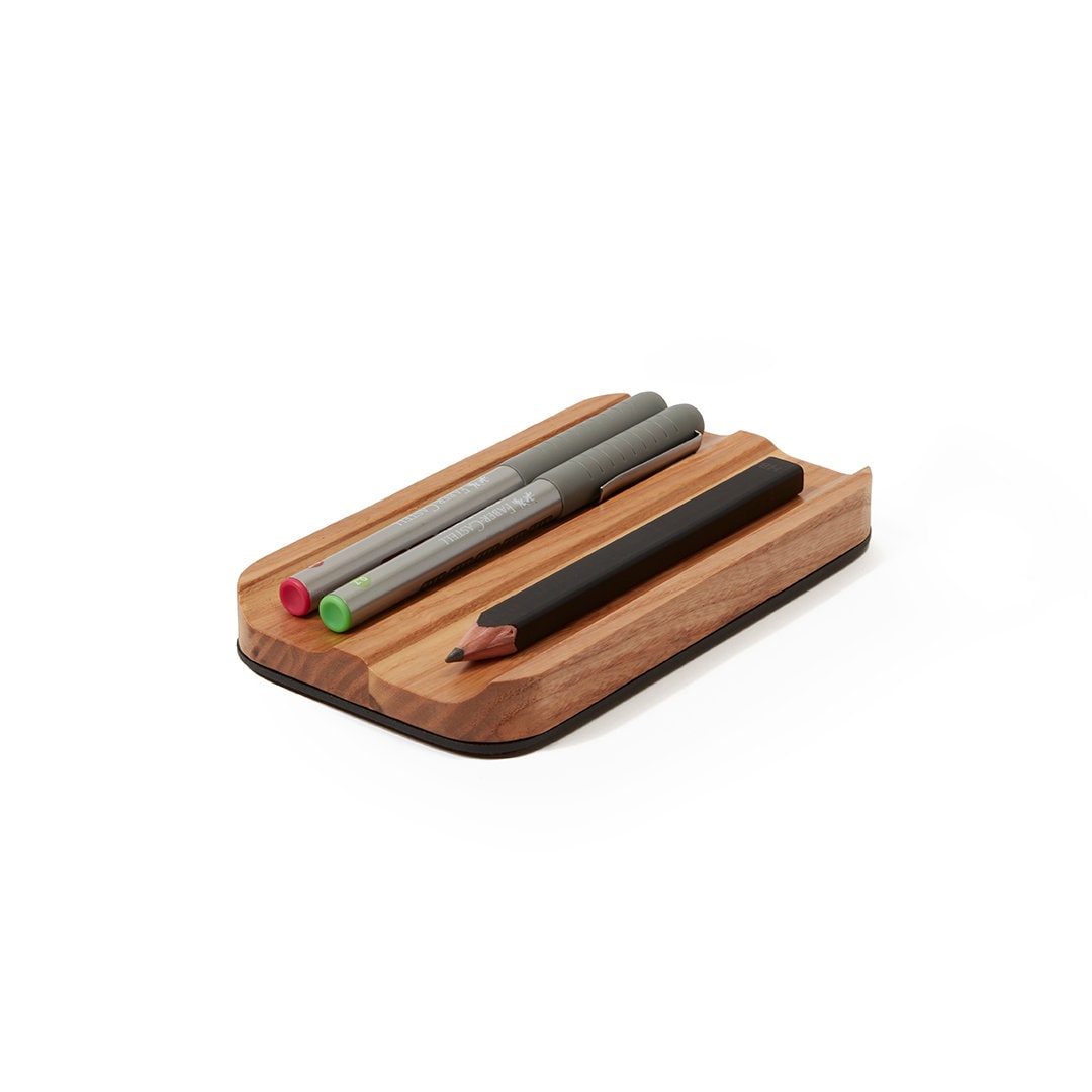 Wooden Pen Tray for Desk Pen Tray Pen Holder Etsy