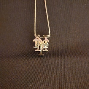 3d Sterling Silver Mets Baseball Charm