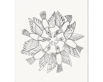 Archival Matte Print-Early Bird