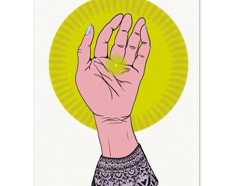 Archival Matte Print- Magic Hand