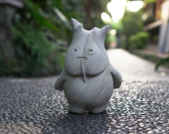 Korok Korogu Sculpture 7.8" inch - 20 Cm, Korok, Zelda, Gaming, Breath of the Wild, Legend of Zelda, Kawaii, Nintendo, The Legend of Zelda