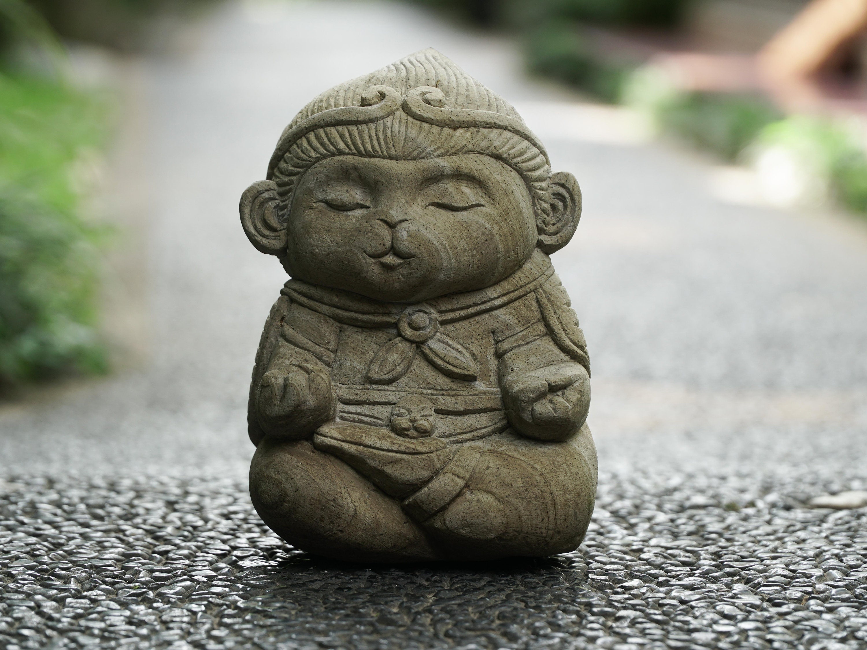 Japanese Carved Figure - Etsy
