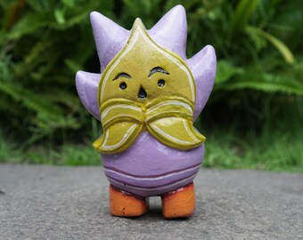 Stone Korok Statue 20cm - 8" inch, Korok Statue, Zelda, Breath of the Wild, Gaming, Stone Statue, Handmade, Hand Carved, Home Decor, Outdoor