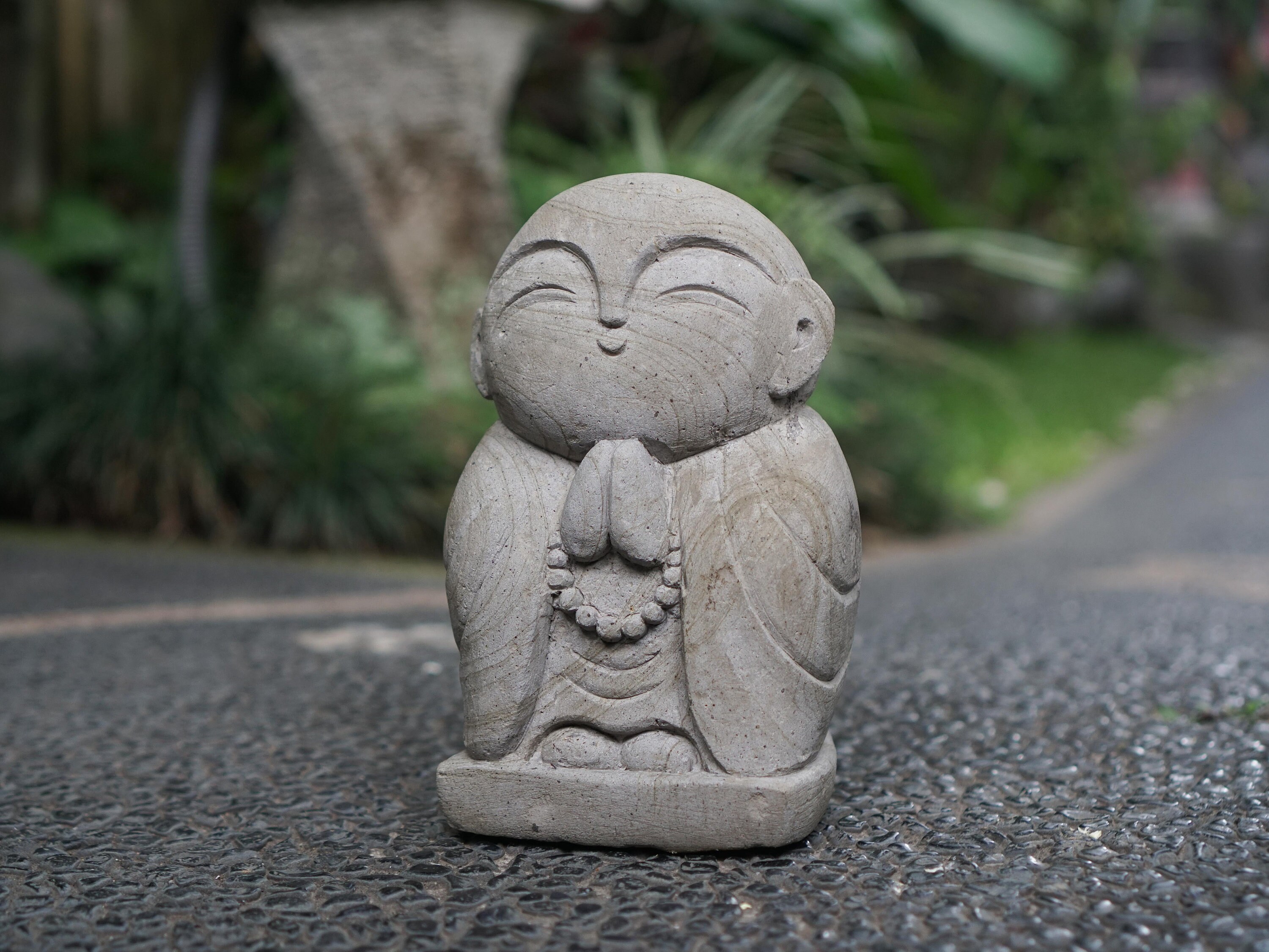 Stone Jizo Sculpture 7.8 Stone Jizo Sculpture 7.8