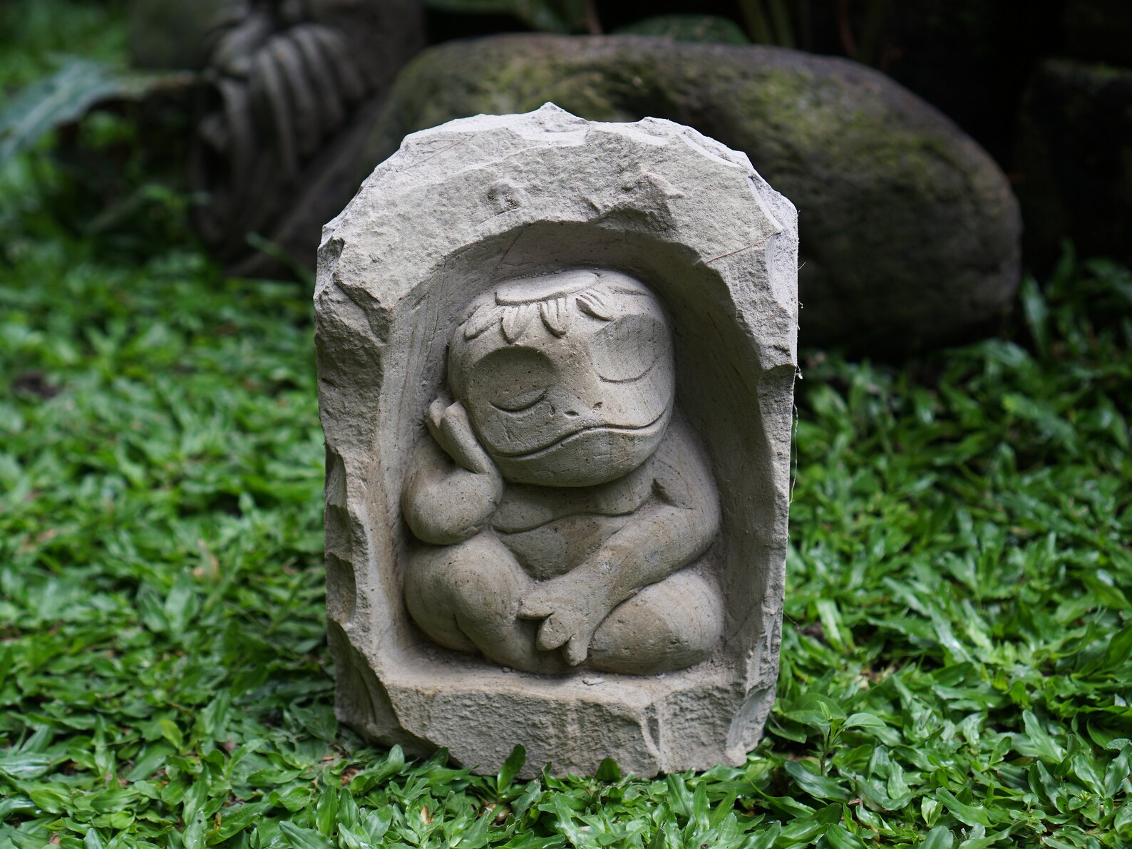 Kappa Statue Yakuza Dragon Stone Statue Handmade Hand Etsy