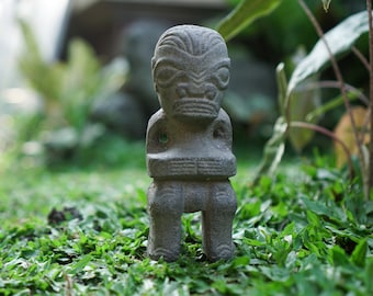 Primitive Statue, Primitive Figure, Handmade, Hand Carved