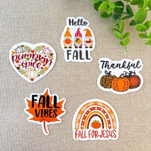 Fall For Jesus Clear Sticker, Fall Clear Vinyl Stickers, Fall Favorites, Waterproof Sticker, Laptop Sticker, Die Cut Stickers, Car Decal