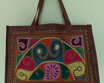 monogrammed leather laptop bolsa