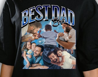 Meilleur papa de tous les temps png personnalisé, fait sur commande, chemise bootleg png, sublimation fête des pères, téléchargement numérique