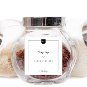 Pantry jar labels templates, minimalist kitchen organisation, various size editable and printable templates, instant digitial download