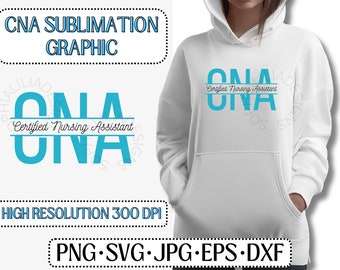 CNA Split Monogram SVG: Nurse Shirt Design (Digital Download)