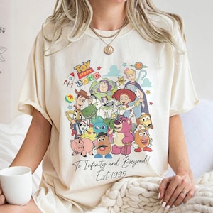 Toy Story To Infinity and Beyond Shirt, Toy Story est 1995 Shirt, Buzz Lightyear, Sheriff Woody, Toy Story Birthday, Disney Friends Shirt