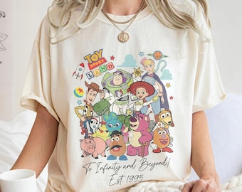 Toy Story To Infinity and Beyond Shirt, Toy Story est 1995 Shirt, Buzz Lightyear, Sheriff Woody, Toy Story Birthday, Disney Friends Shirt