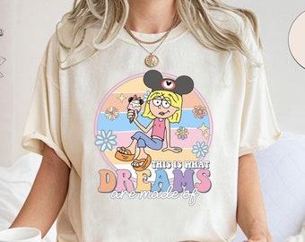 Süßes Lizzie McGuire Shirt, aus Träumen gemachtes Shirt, BTW Magic Kingdom Shirt, Disneyland Reise, Familienurlaub