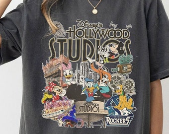 Vintage Disney Hollywood Studios Shirt, Hollywood Studios Shirt, Hollywood Studios Trip Shirts, Disney Family Vacation Shirt