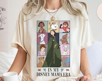 En mi camisa Disney Mama Era, camisa Disney Mama, camisa del Día de la Madre, camisa de Disney World, camisa de viaje a Disneyland