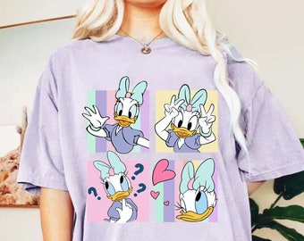 Camisa retro Daisy Duck, camisa Daisy Duck Trip, camisa Disney Girl Trip, camisa Disney World, camisa Disneyland, camisa Comfort Colors
