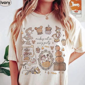 Retro Disney Halloween Coquette Shirt, Mickey Not So Scary Shirt, Disney Spooky Season Shirt, Disney Pumpkin Shirt, Mickey Halloween Shirt