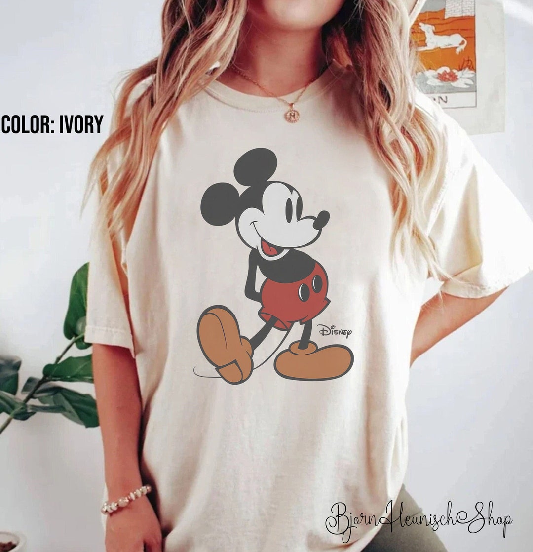 Classic Mickey Mouse Comfort Colors Shirt, Mickey Mouse Shirt ...