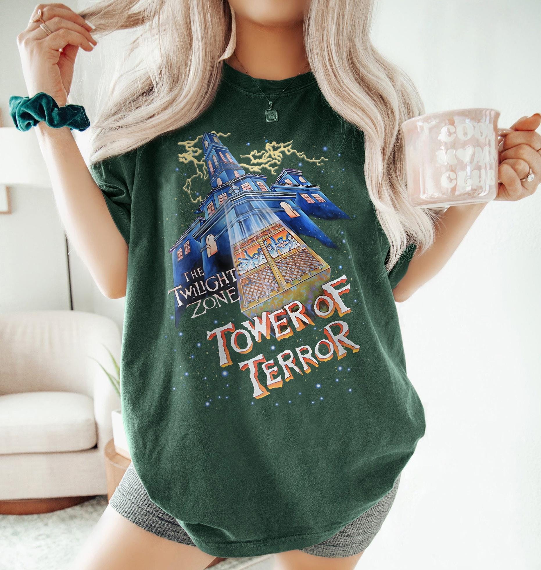 Disney Retro Tower of Terror Shirt, Twilight Zone Shirt, Disney