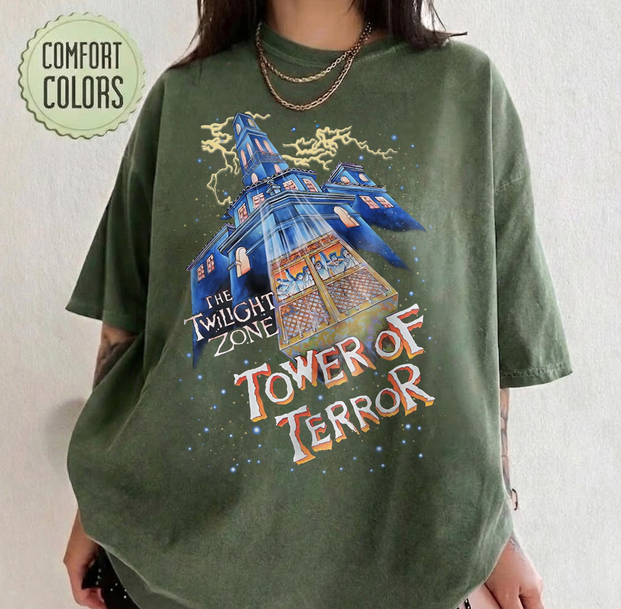 Disney Retro Tower of Terror Shirt, Twilight Zone Shirt, Disney