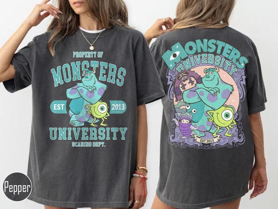 モンスターズインク　tシャツ ディズニー　ピクサー　ヴィンテージ 映画 モンスターズインク tシャツ pixar ディズニー ロンt
