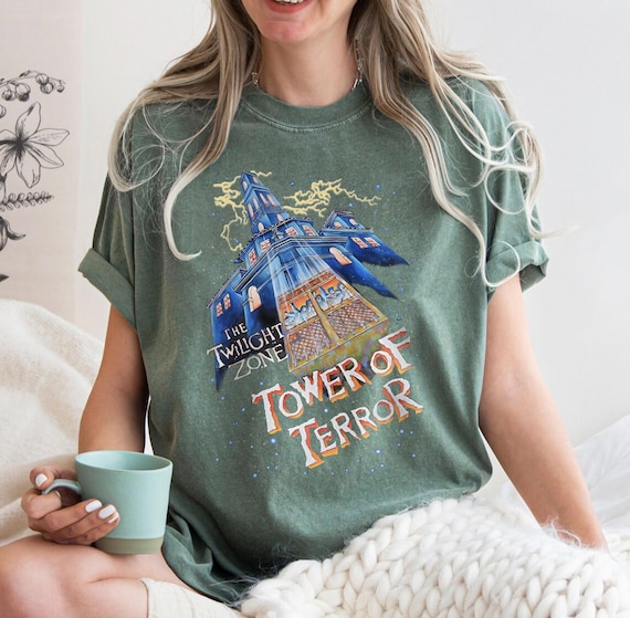 Disney Retro Tower of Terror Shirt, Twilight Zone Shirt, Disney